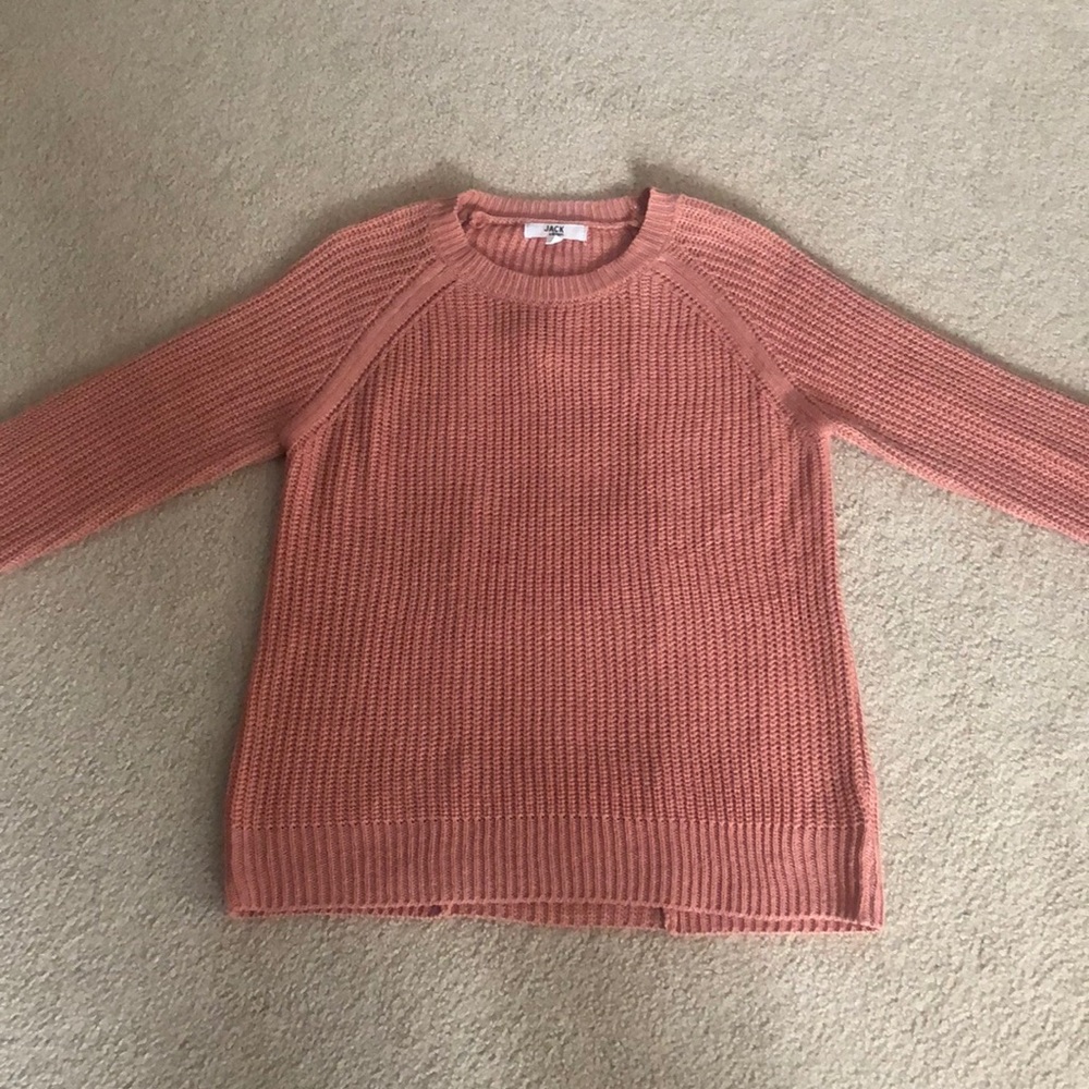 Open Back Sweater Jack by BB Dakota size Medium